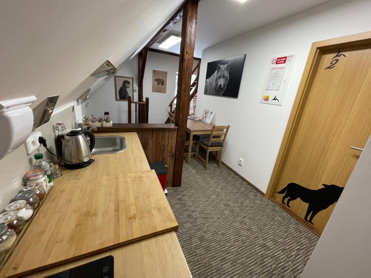 Hotel Wolf House Klínovec Loučná pod Klínovcem Exterior foto