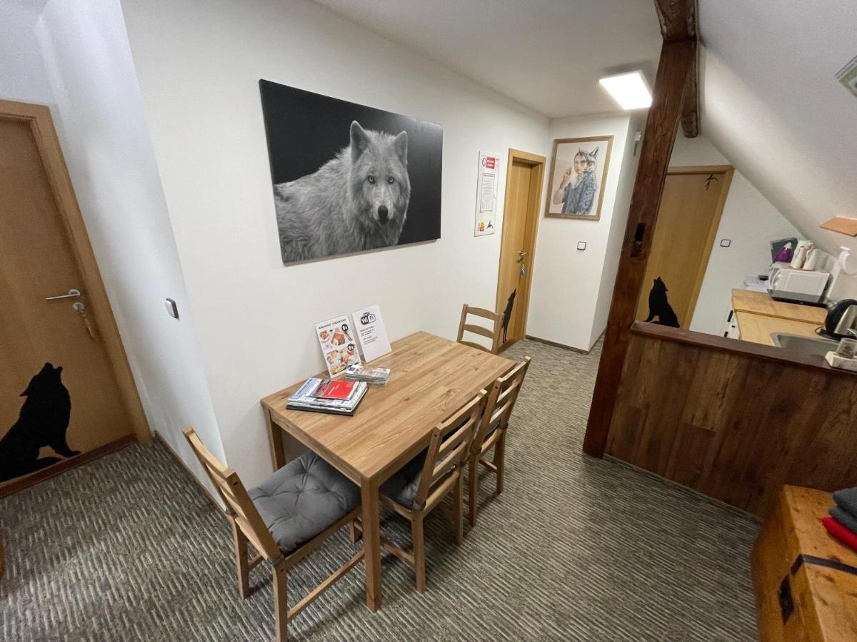 Hotel Wolf House Klínovec Loučná pod Klínovcem Exterior foto